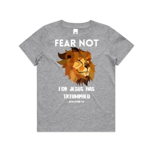 Boys T-Shirt (2-6) Lion Fear Not Revelation Thumbnail