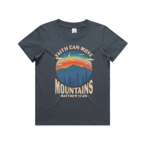 Boys T-Shirt (8-12) Faith Can Move Mountins Thumbnail