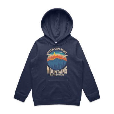 Boys Hoodie (8-12) Faith Can Move Mountains Thumbnail
